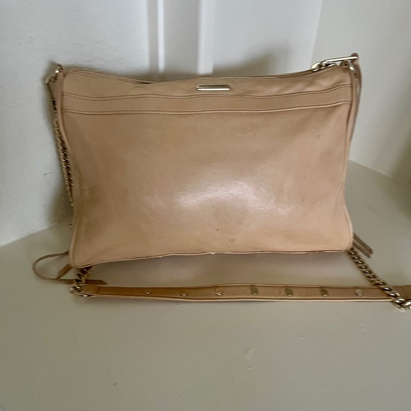 Rebecca Minkoff cream beigeLeather Crossbody Bag XL - Picture 6 of 14